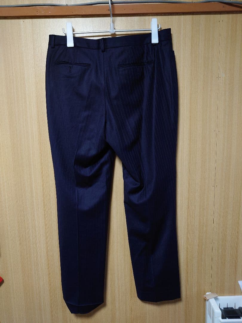 23区 パンツスーツセットアップ ネイビー系48/5L