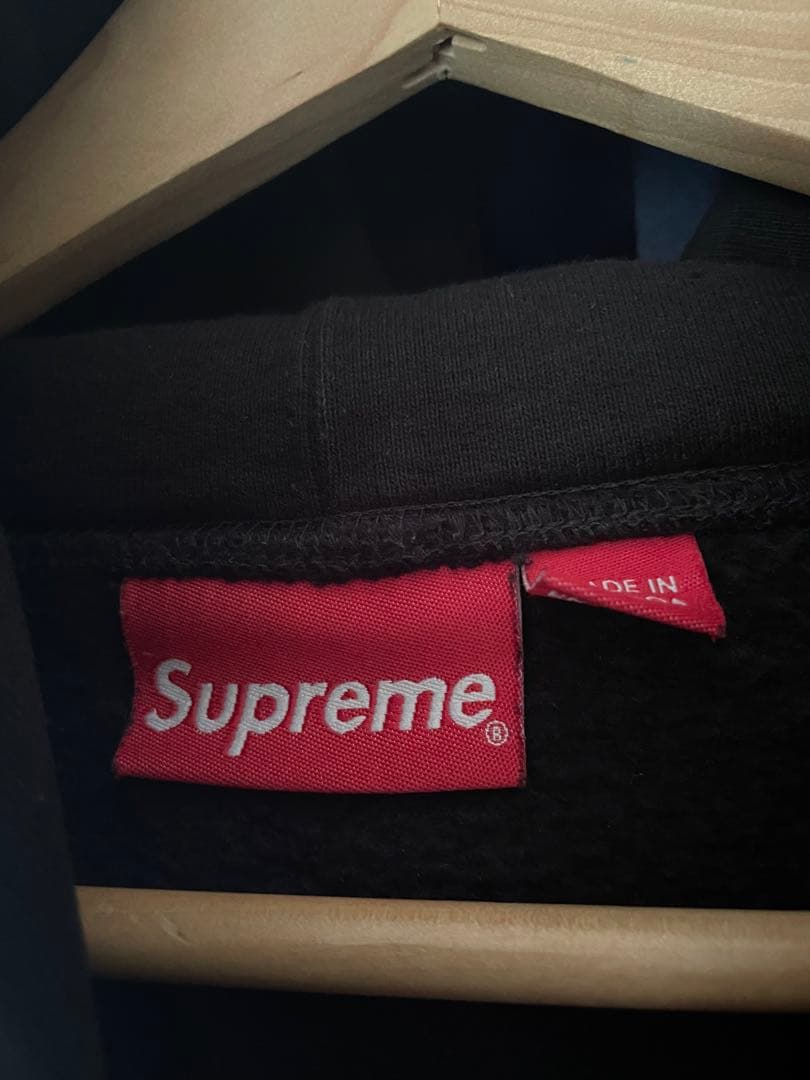 Supreme underline hooded sweatshirt パーカー