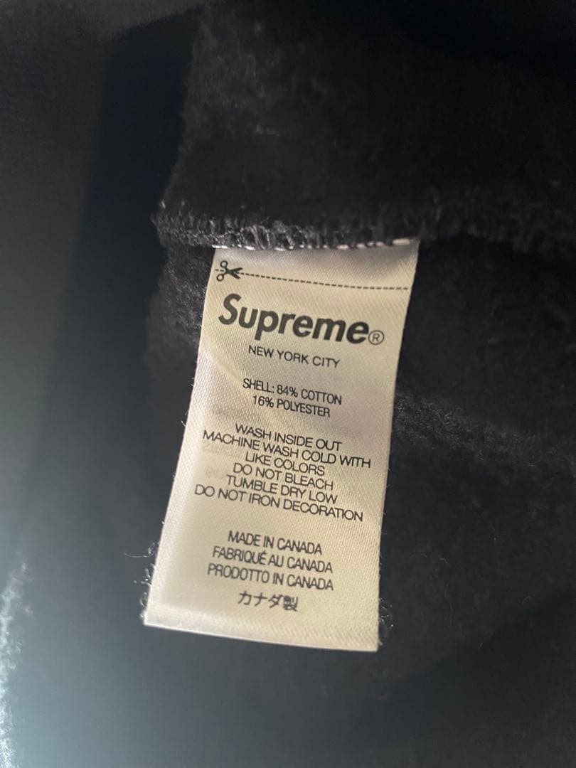 Supreme underline hooded sweatshirt パーカー