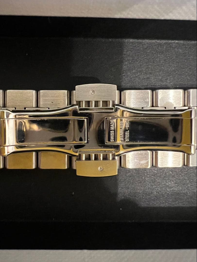 IWCポルトギーゼクロノグラフ用　純正ブレス　ステンレススチール 金属ベルト