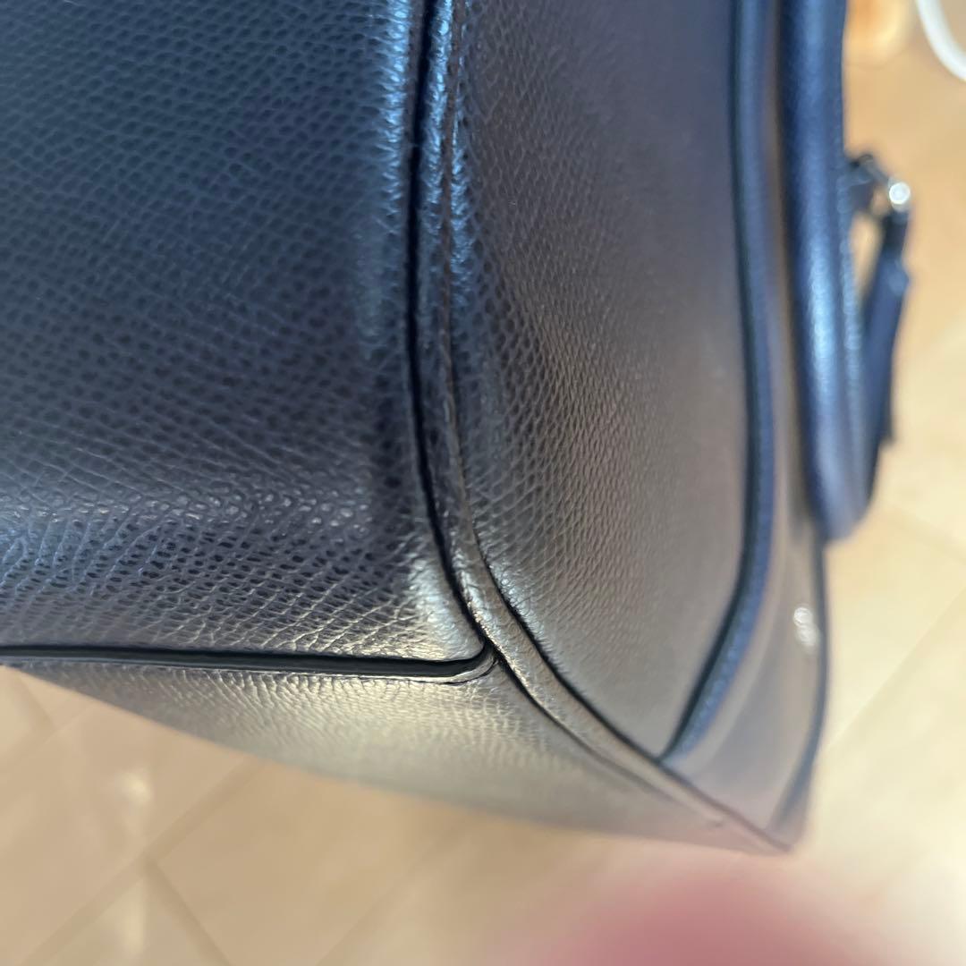 【よっしぃ】COACH ネイビー ビジネスバッグ