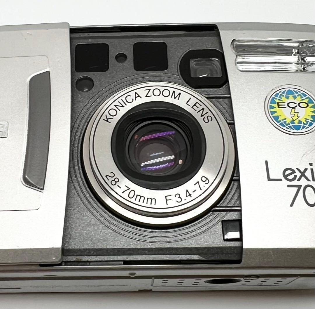 【完動品】Konica Lexio 70 フィルムカメラ 動作確認済み