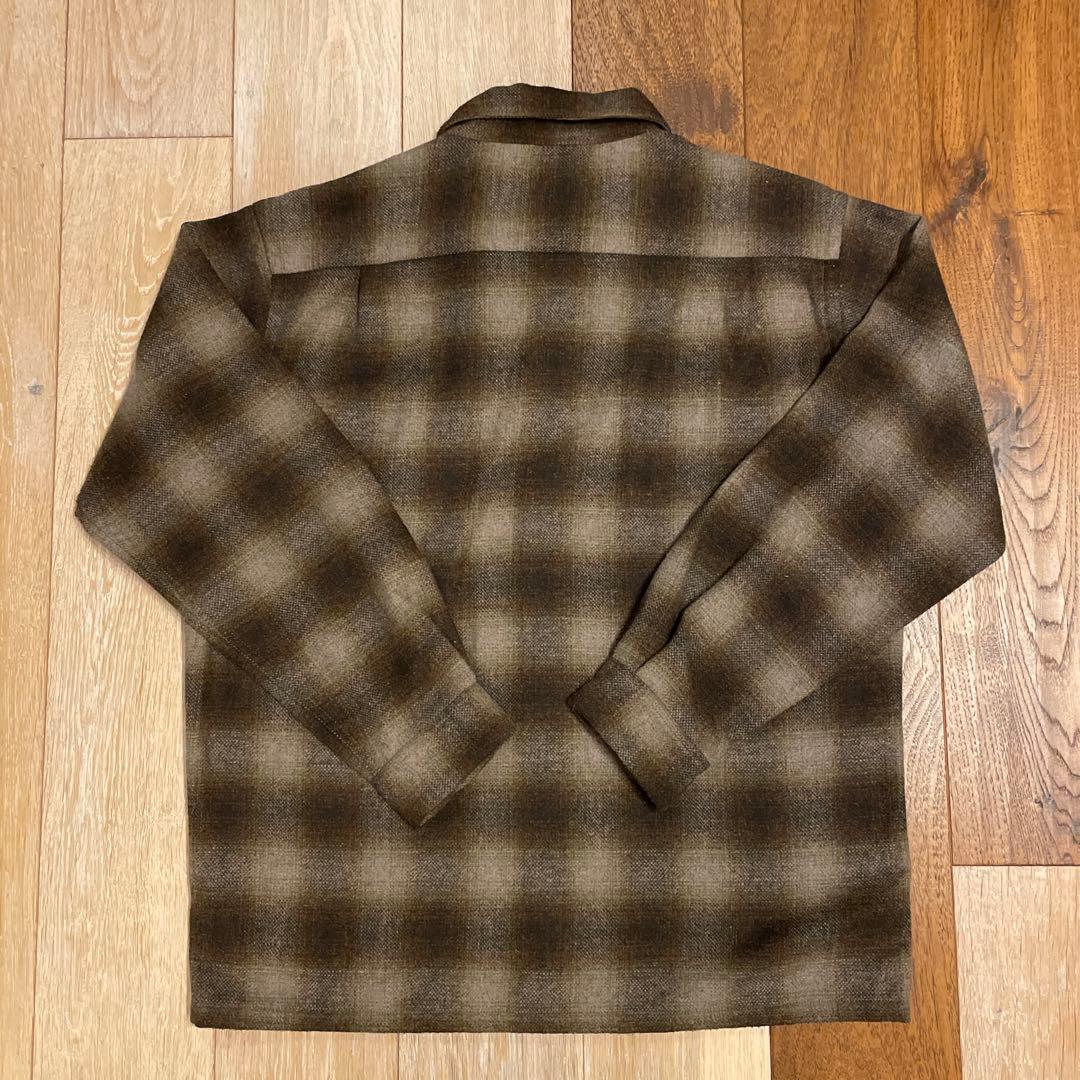 さ*ず様 TOWNCRAFT /WOOL CHECK LOOP COLLAR S