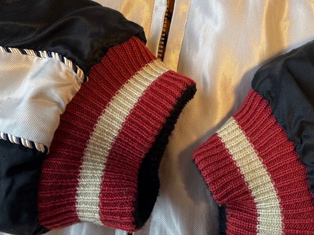 テーラー東洋 スカジャン 鷲龍&虎 サイズＬ（他社Ｍ相当） 中綿入り