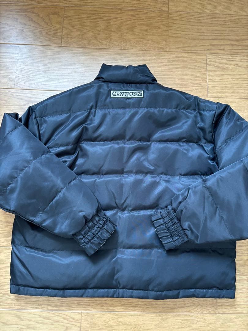 イヴ・サンローラン　リバーシブルダウンジャケット