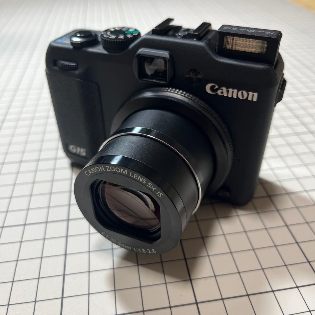最終値下げ　Canon PowerShot G15 希少フィルターアダプタ付