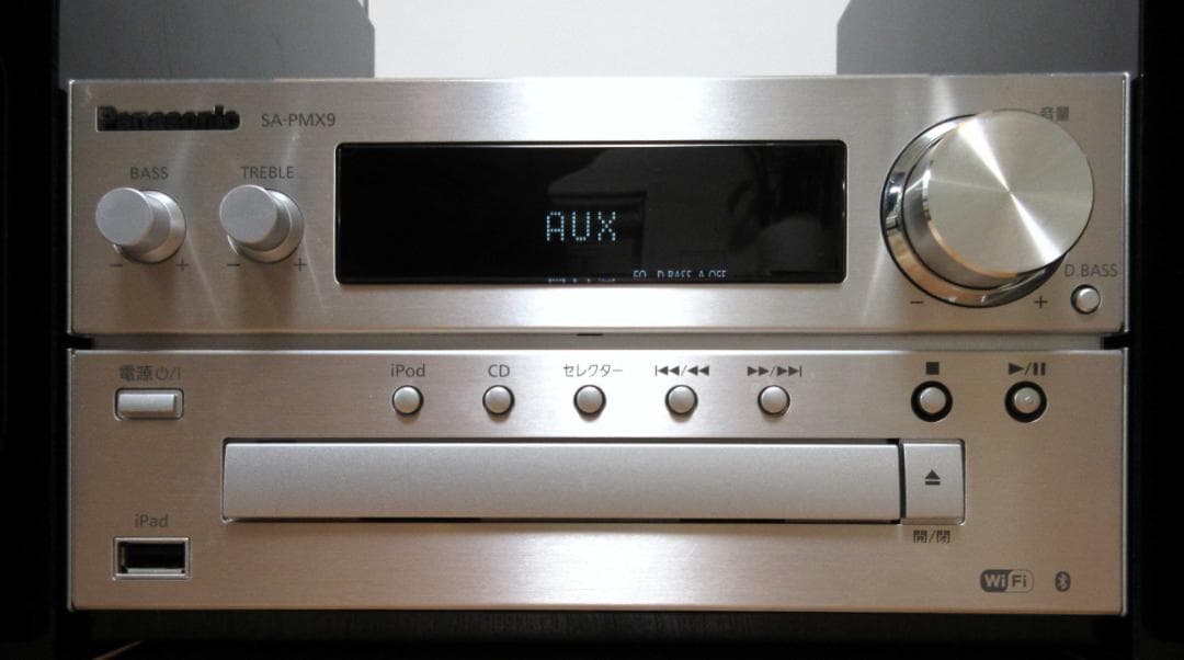 Panasonic SA-PMX9 コンポ Bluetooth対応 リモコン付き