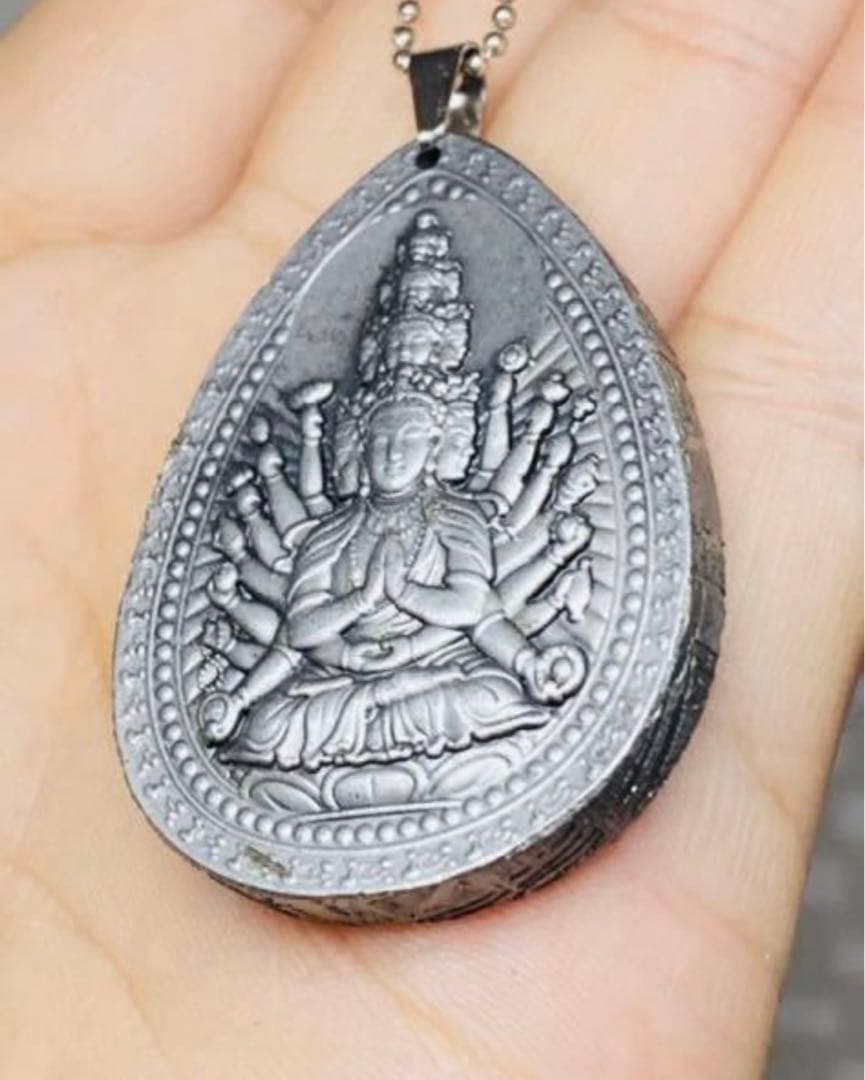 アルタイ隕石 千手観音彫刻 47g 鑑別書