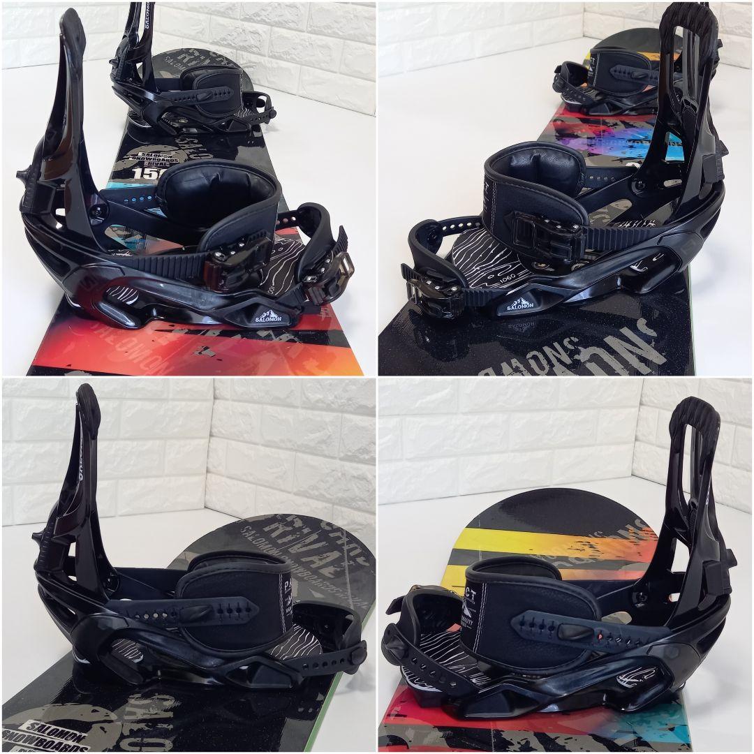 SALOMON 2点セット スノーボード RIVAL 150 バイン PACT
