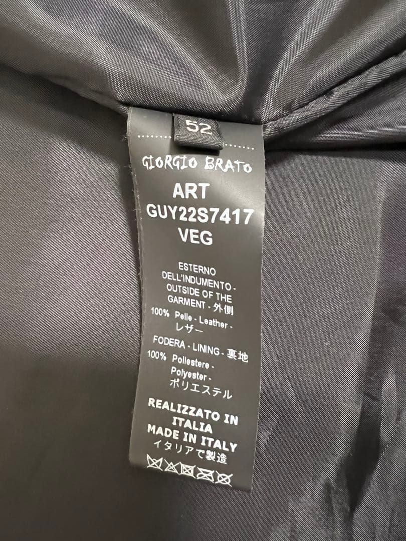 ジ*ン様 GIORGIO BRATO size52