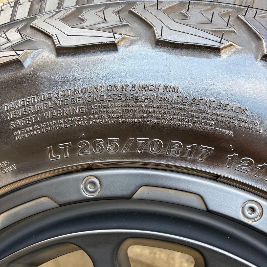 マ*ボ様 デルタフォース プラド 150 265/70R/17 ジオランダー