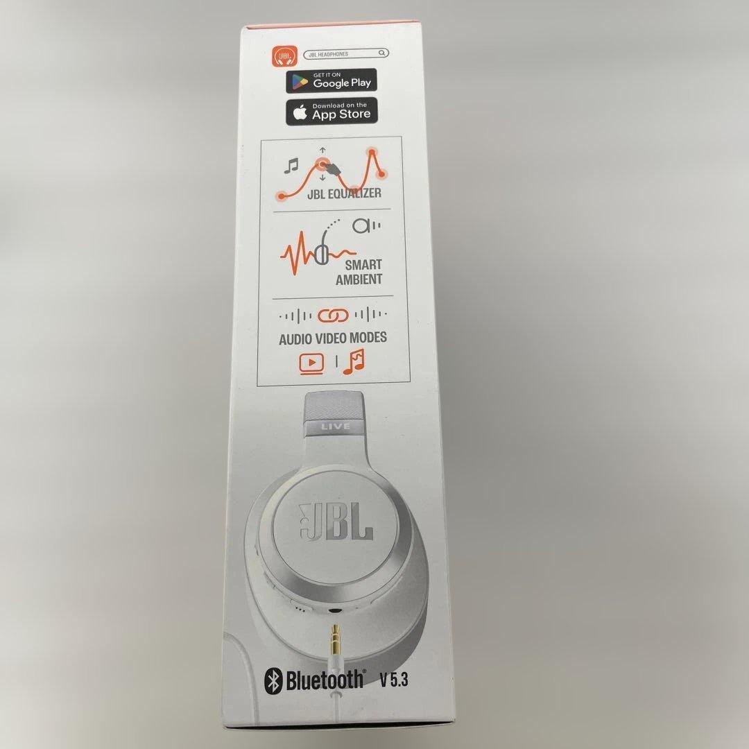 12195 JBL LIVE 770NC オーバーイヤーヘッドホン　ホワイト