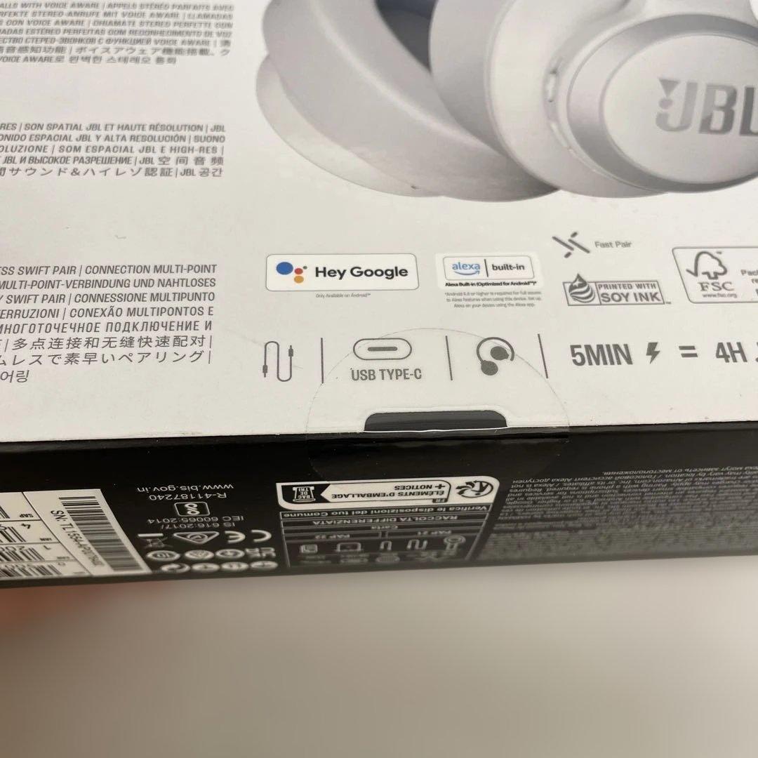 12195 JBL LIVE 770NC オーバーイヤーヘッドホン　ホワイト