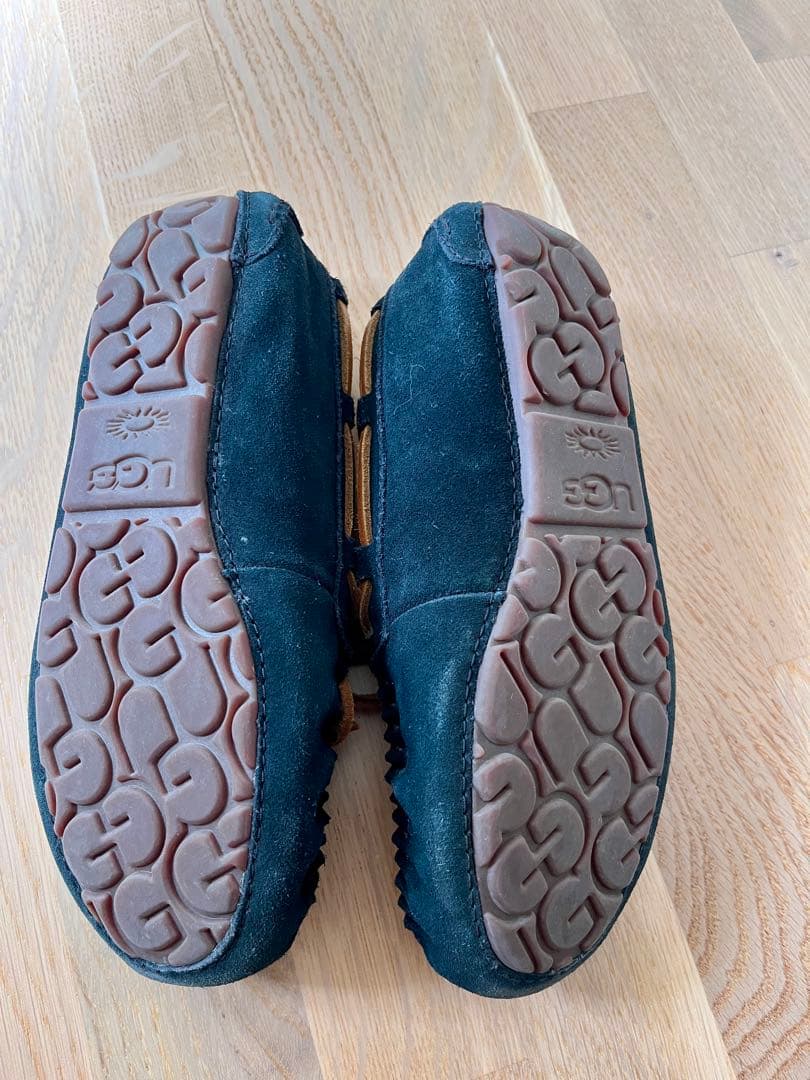 UGG ブラック モカシン　超美品