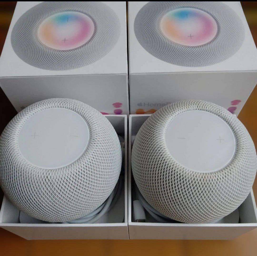 Apple Pod mini ホワイトカラー 2個セット