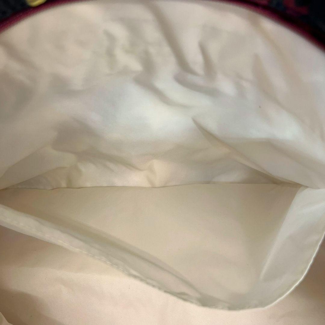 未使用級✨レスポートサック　A4可　ボストンバッグ　ナイロン　花柄　肩掛け　鍵付