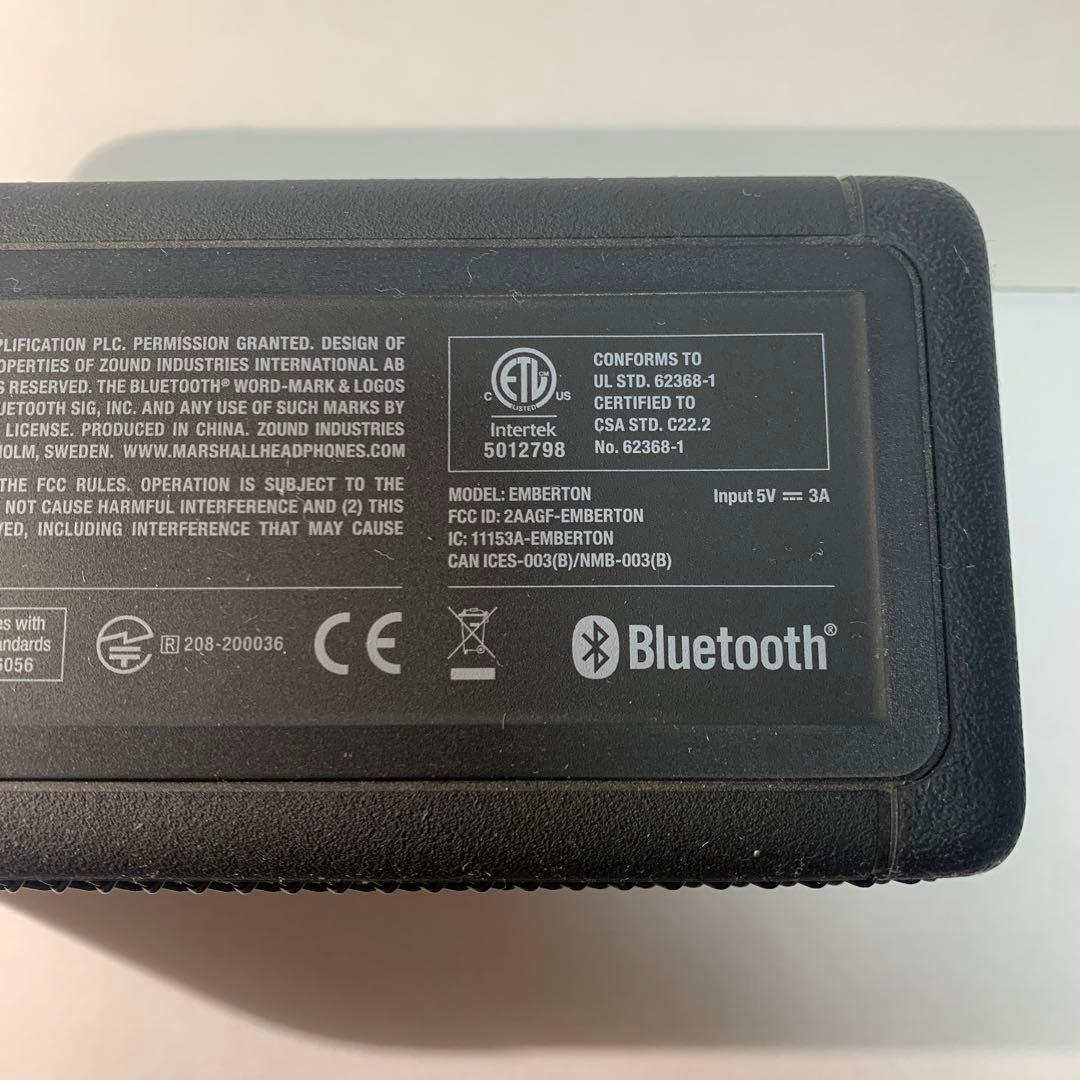 Marshall EMBERTON　ワイヤレス スピーカー Bluetooth✨️