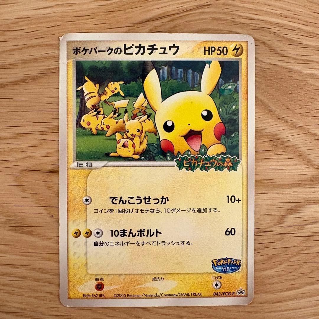 ポケパークのピカチュウ PROMO PCG-Pプロモカード 043/PCG-P