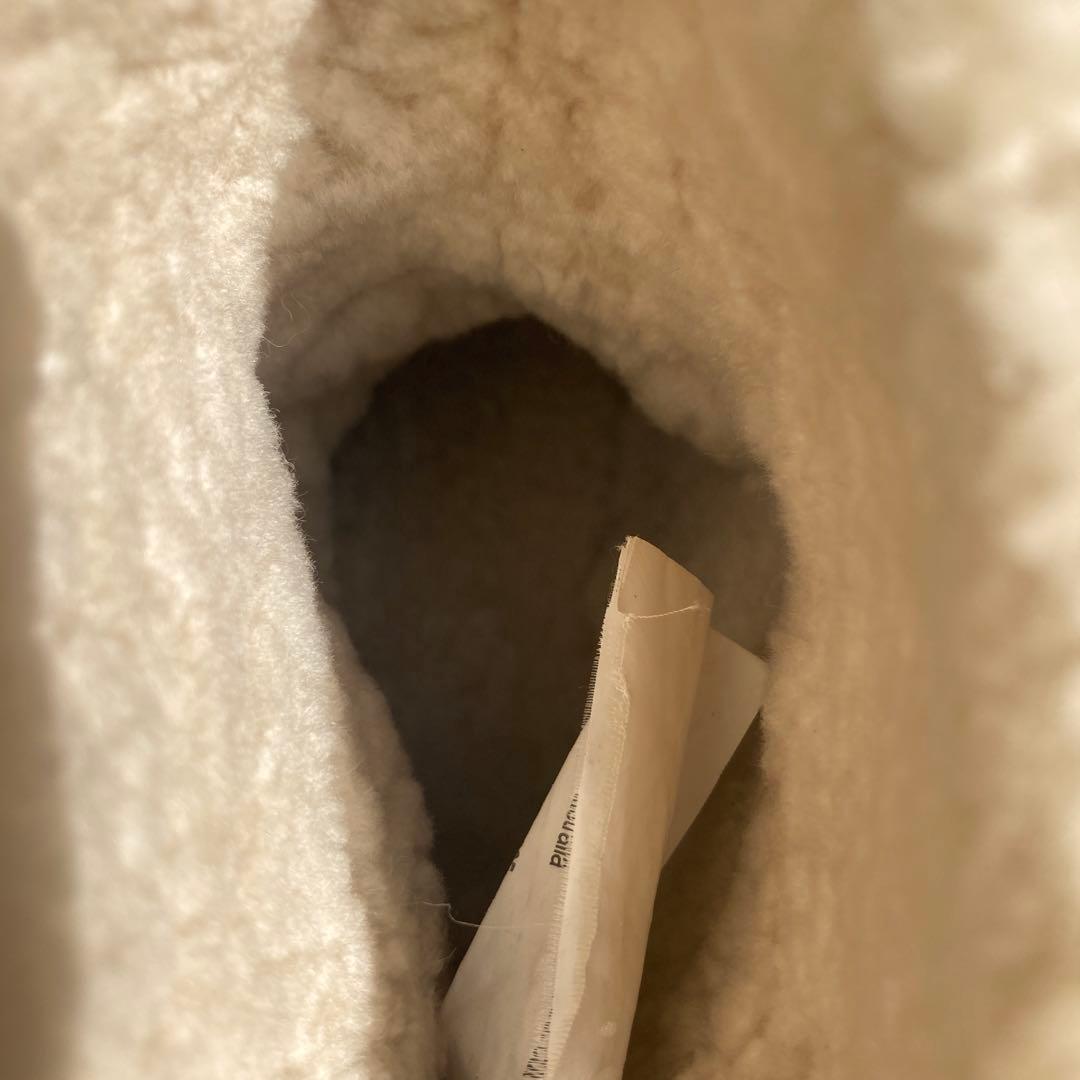 TORY BURCH 美品 ブーツ ムートン キルティング クリーニング済み