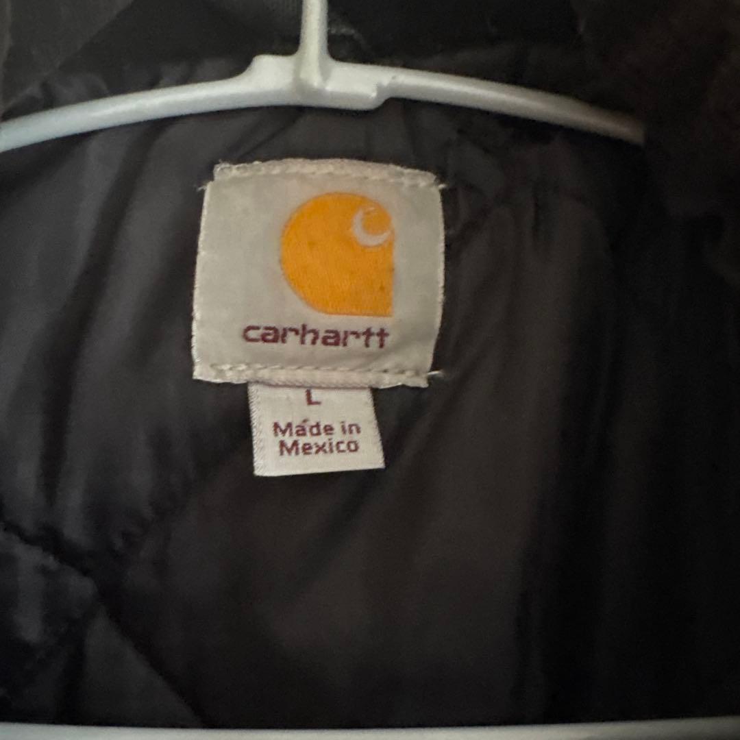 Carhartt ブラック ジップアップジャケット L