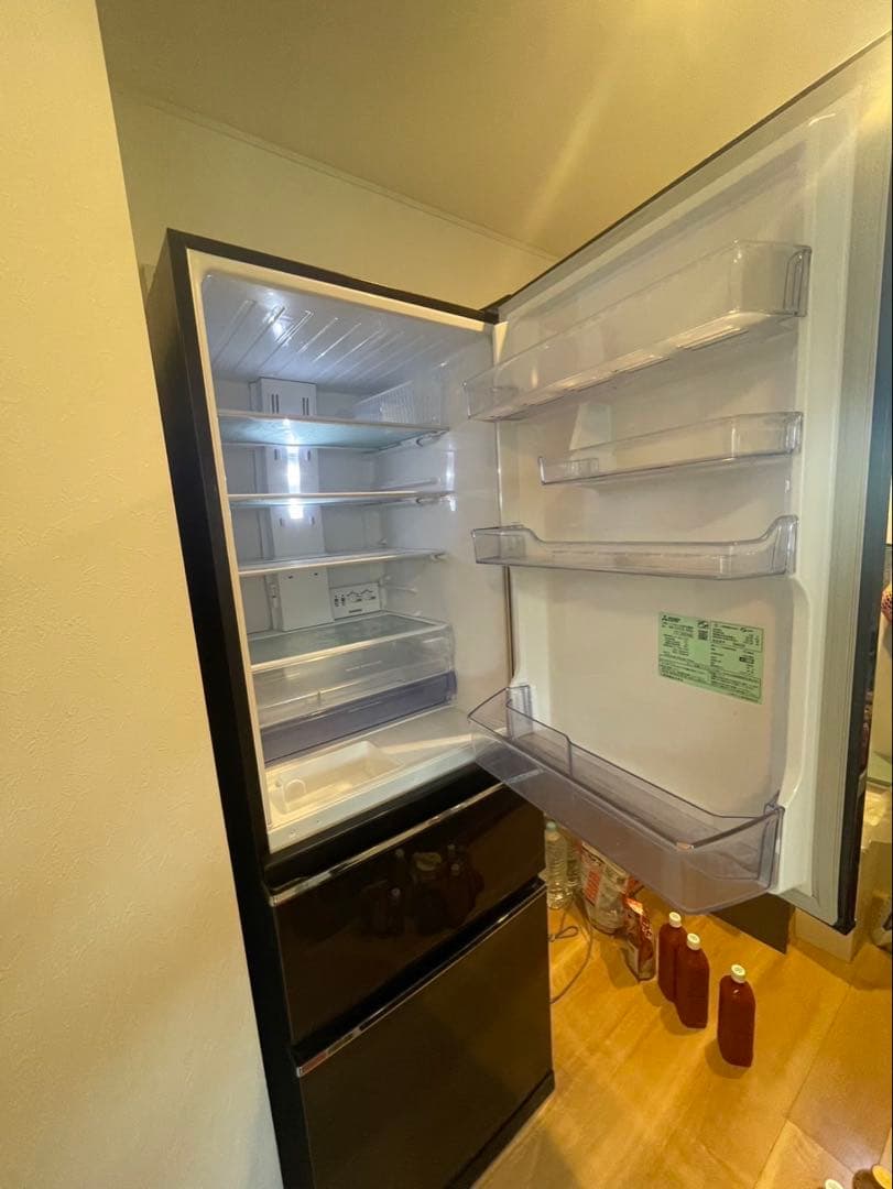 最終値引き8月末前まで　三菱　冷蔵庫　MR-CX37E-BR