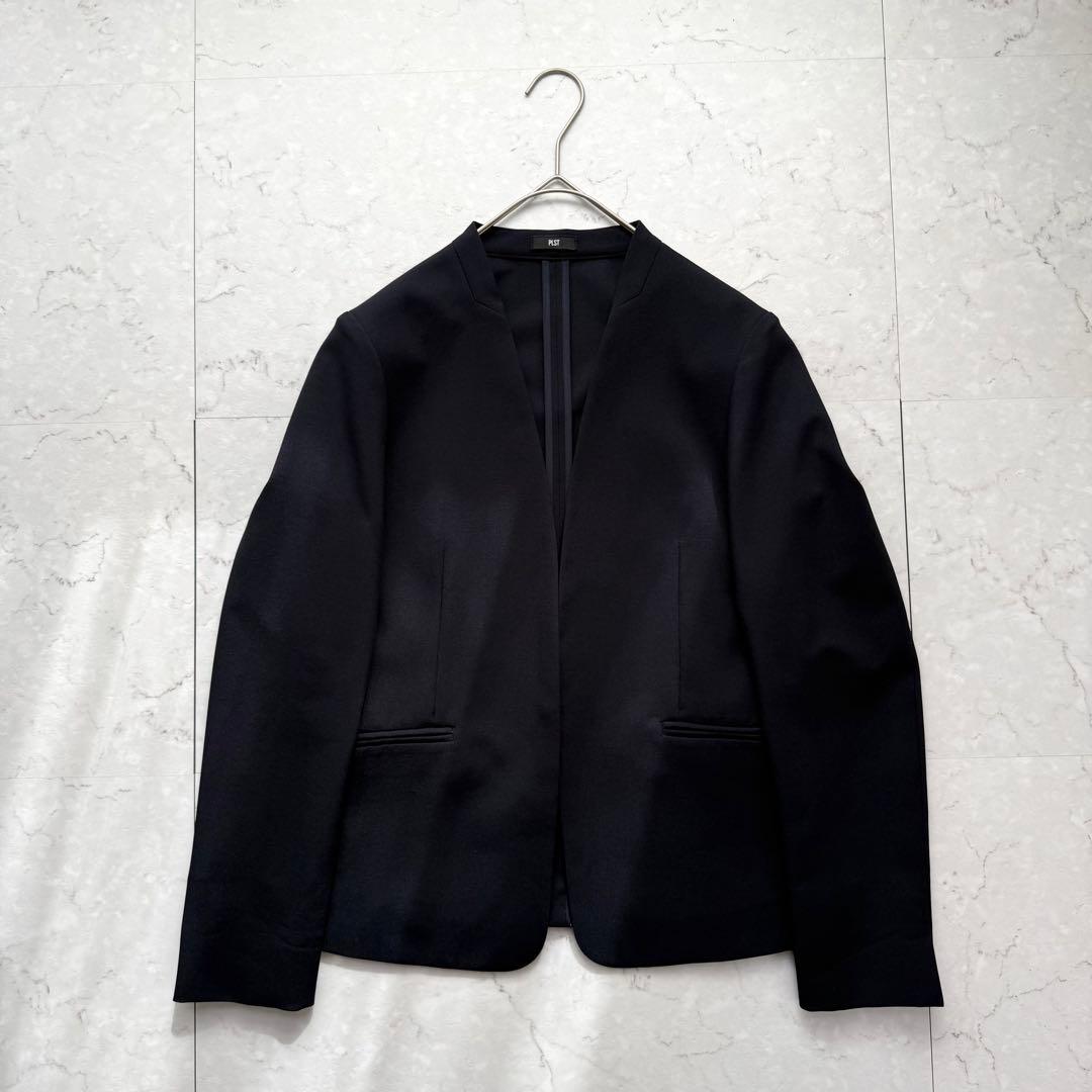 PLST 2024年モデル プレミアムオックスカラーレスジャケット セットアップ