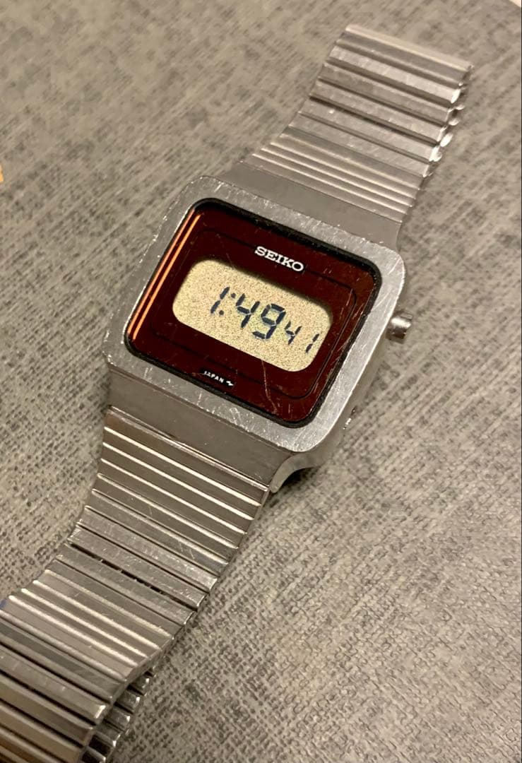 seiko セイコー　vintage デジタル時計　レトロ　希少