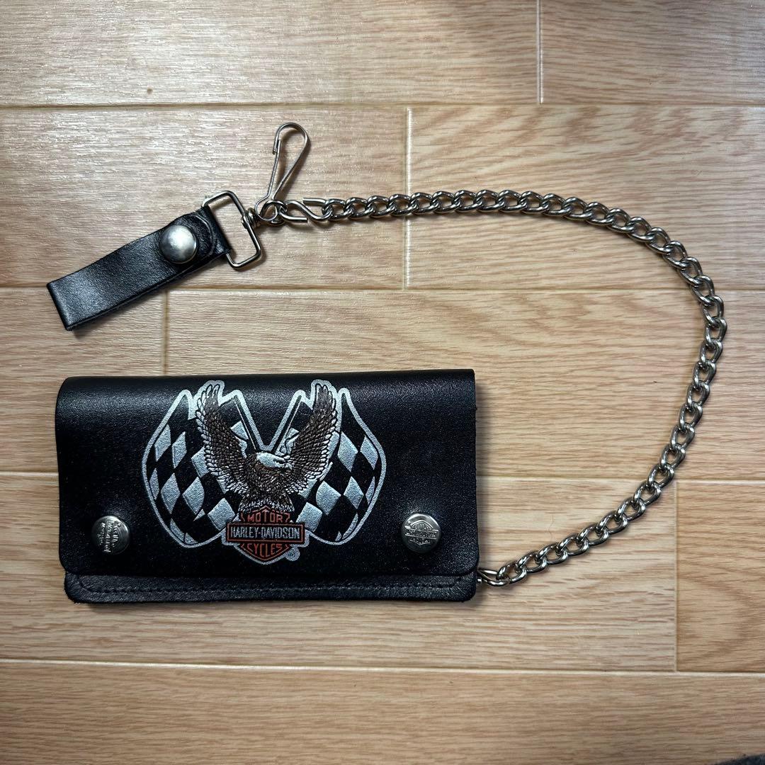 yuu　ハーレーダビッドソン　財布　トラッカーウォレット　ヴィンテージ