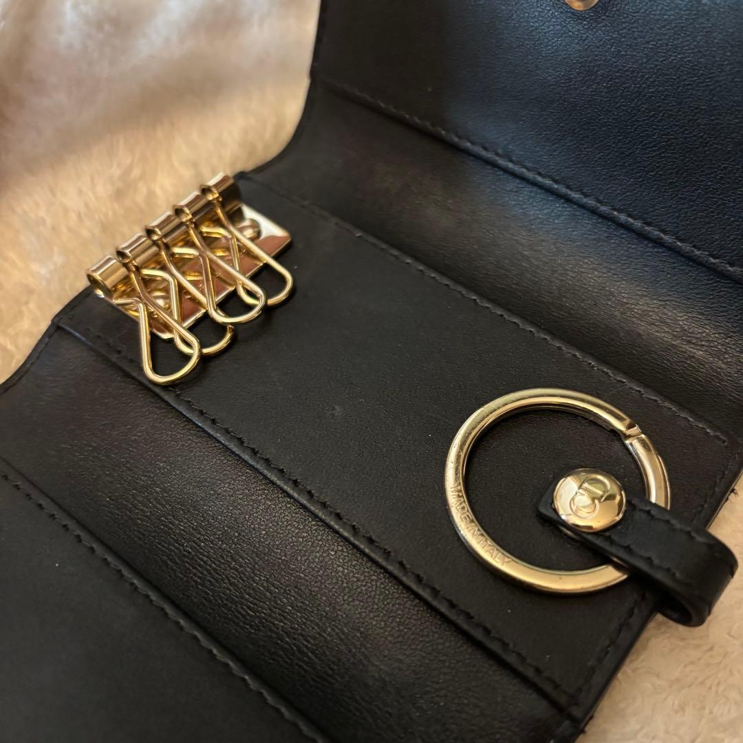 【お値下げ中】ディオール My Dior Aster キーケース ブラック