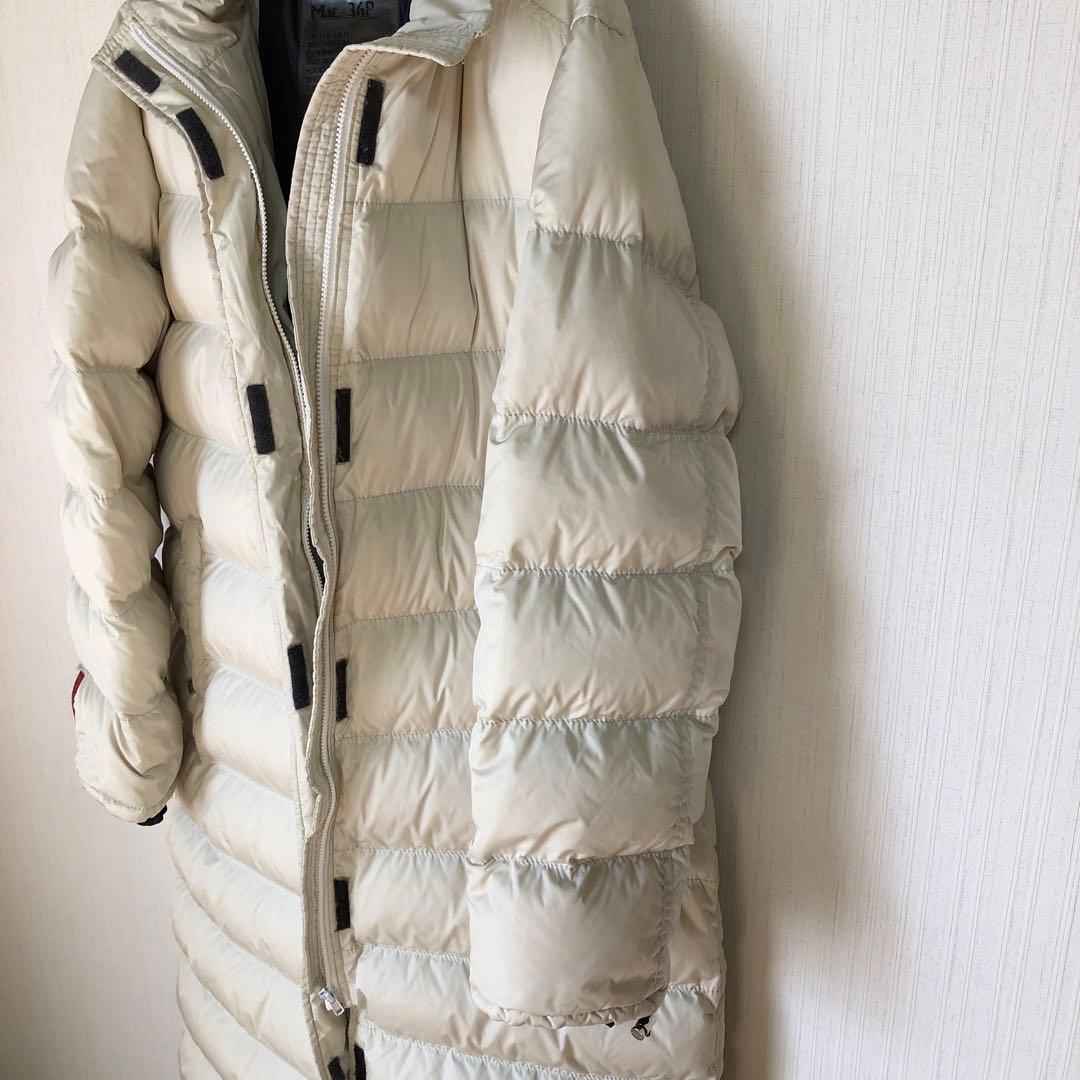 PRADA SPORT【プラダ 】 ロングダウンコート 赤ロゴ