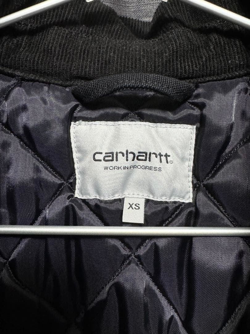 ワ*ー様 美品　カーハートWIP OGデトロイトジャケット ブラックストーンウォ