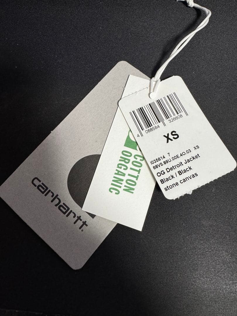 ワ*ー様 美品　カーハートWIP OGデトロイトジャケット ブラックストーンウォ