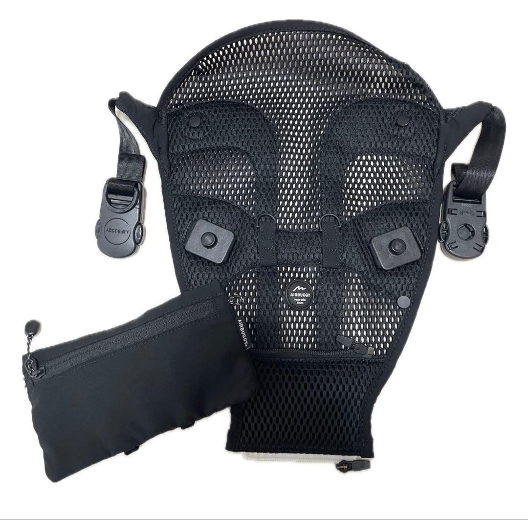 A.B.C AIRBUGGY 抱っこ紐 ブラック