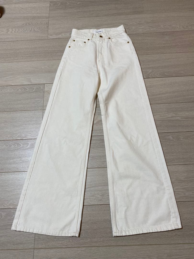 TOMWOOD CLAUDIA デニム ホワイト