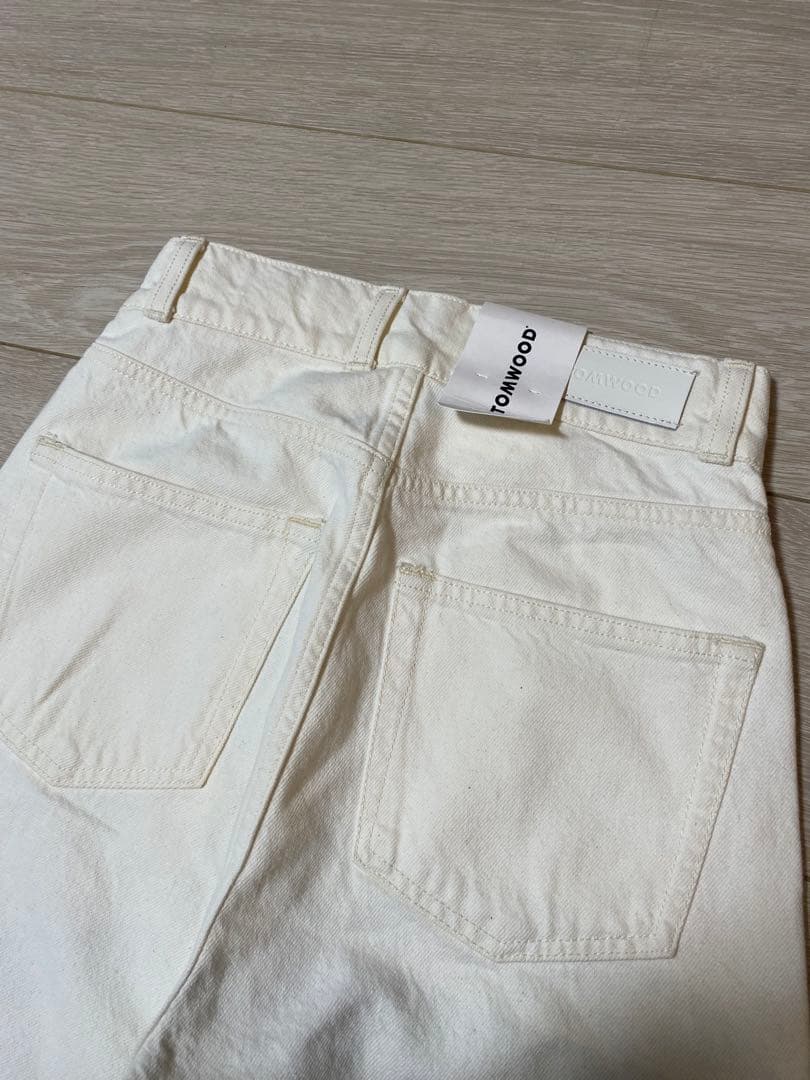 TOMWOOD CLAUDIA デニム ホワイト