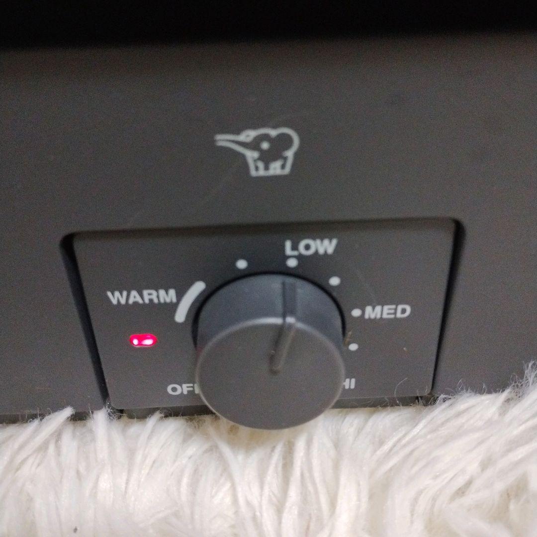 【新品未使用】象印デイリーコンパクトプレートブラック　EJ-DE30-BA