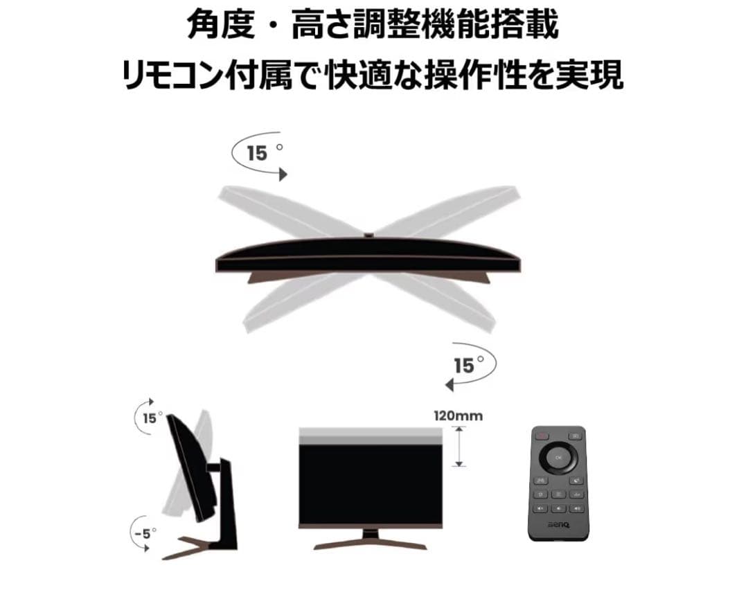 【EW2880U】28インチ/4K/USB-C/3W×2大迫力スピーカー