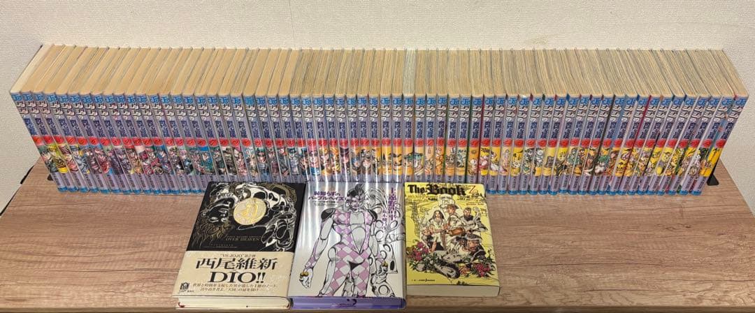 【美品】ジョジョ コミック 漫画 1〜9部 + 関連書籍11冊（3冊抜けあり)