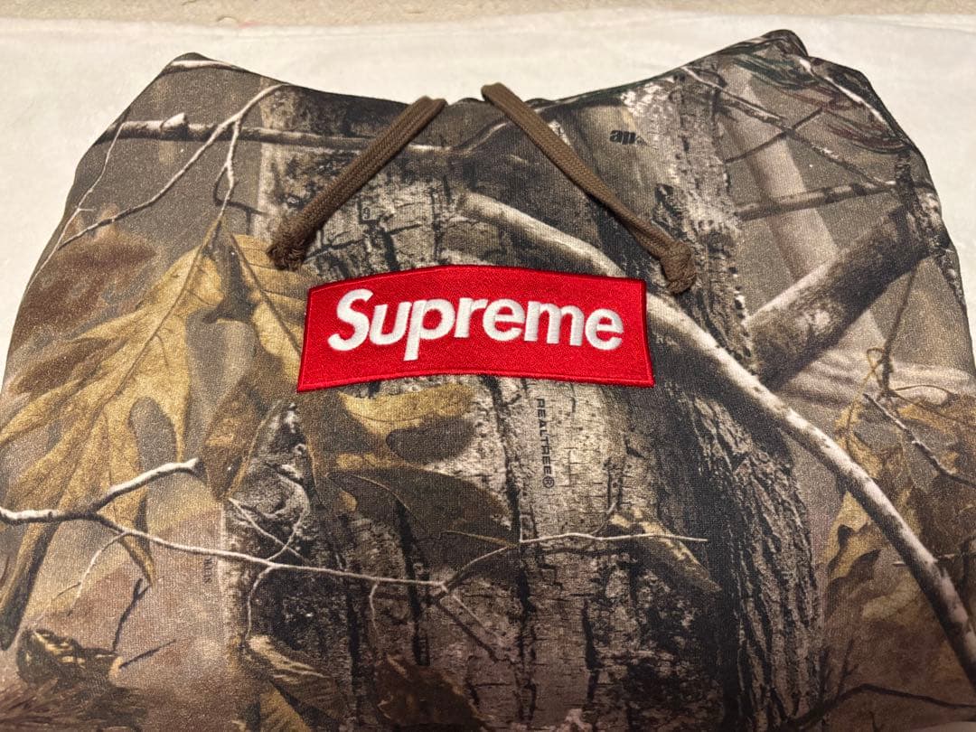 supreme Box Logo パーカー リアルツリー(25FW)モデル