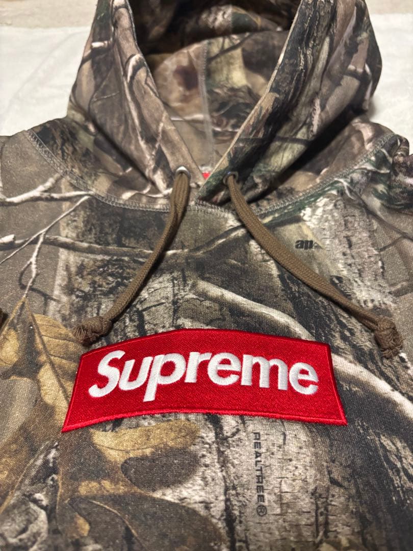 supreme Box Logo パーカー リアルツリー(25FW)モデル