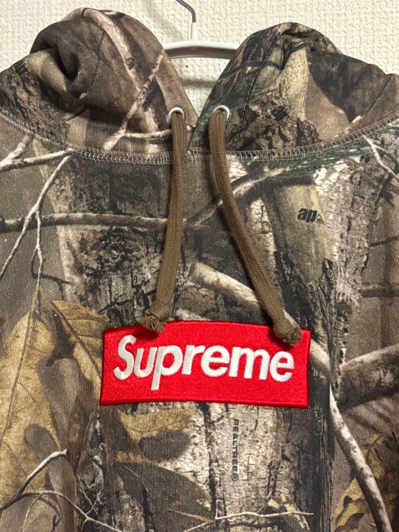 supreme Box Logo パーカー リアルツリー(25FW)モデル
