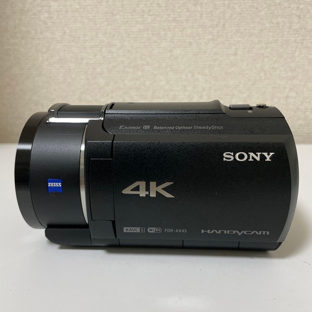 SONY HANDYCAM FDR-AX45 ブラック　4K・Wi-Fi対応