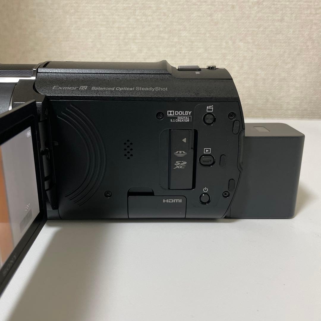 SONY HANDYCAM FDR-AX45 ブラック　4K・Wi-Fi対応