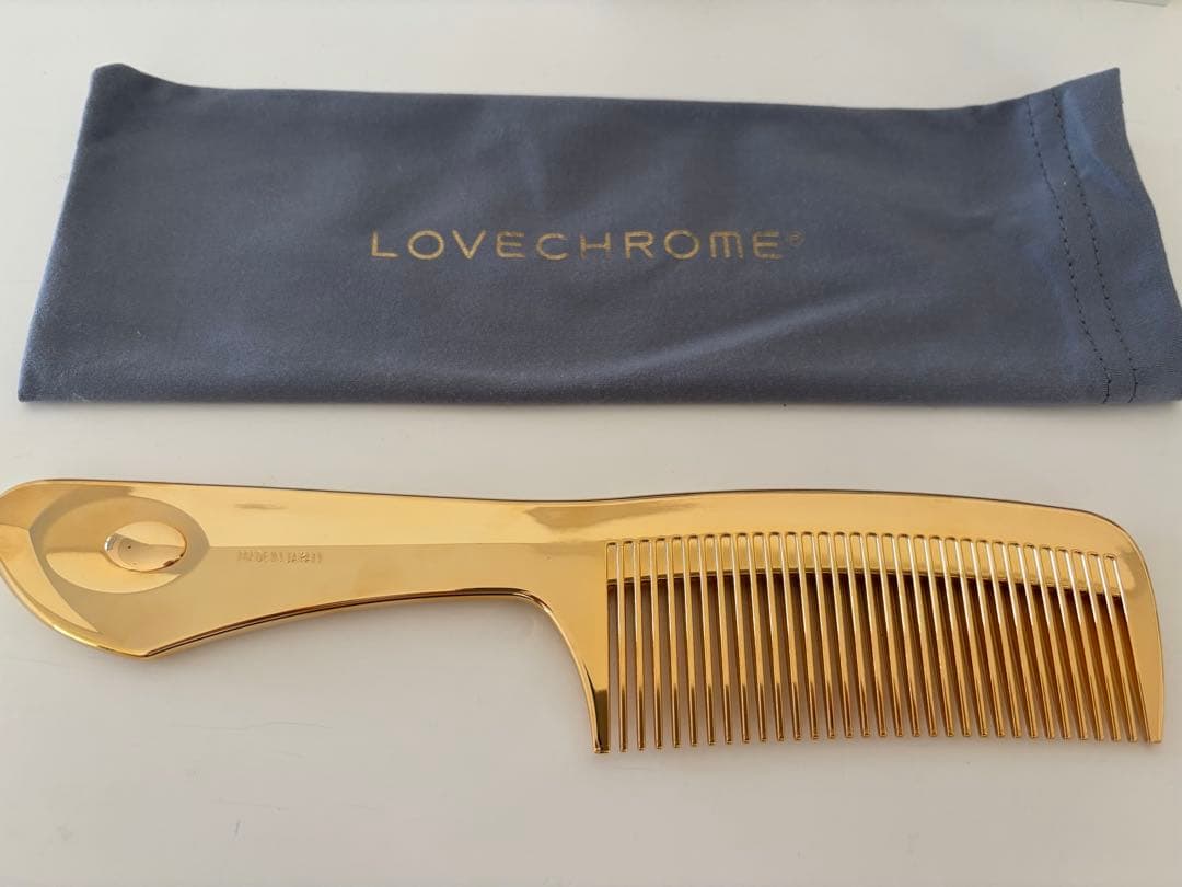 【未使用品】ラブクロム K24GP TETSUKI GOLD テツキゴールド 櫛