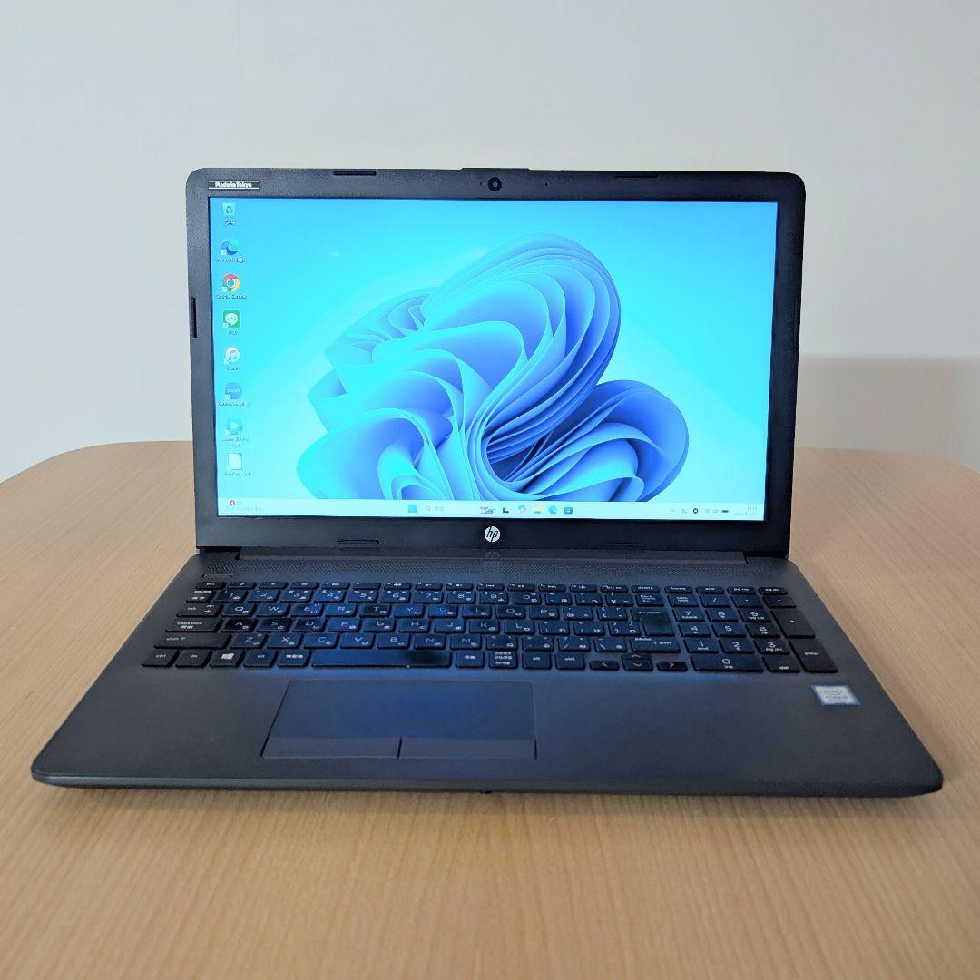 美品【 HP 250 G7】15型 i5 第8世代 8G SSD256G