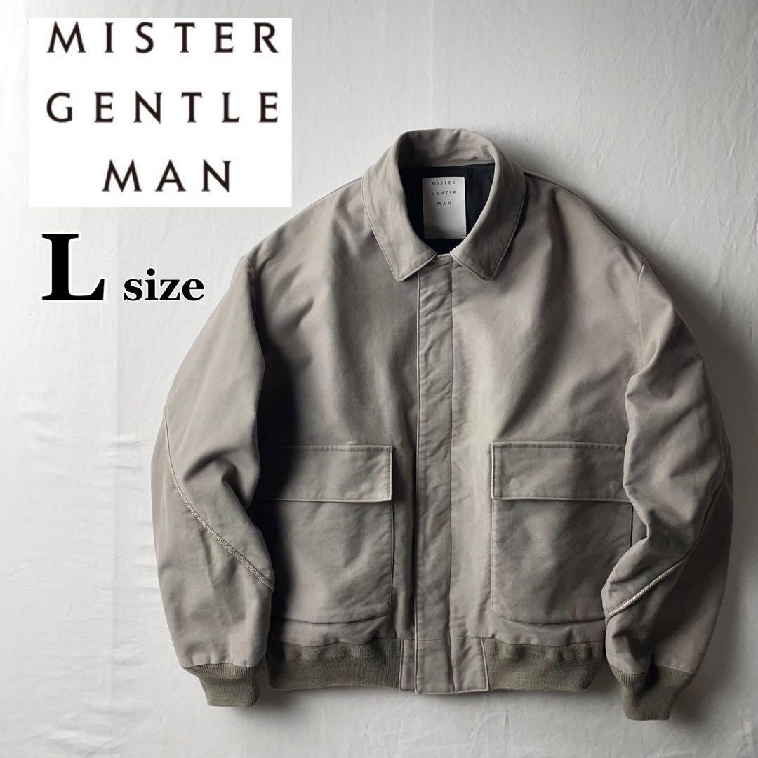 【ミスタージェントルマン】モールスキンワイドブルゾン【7h】