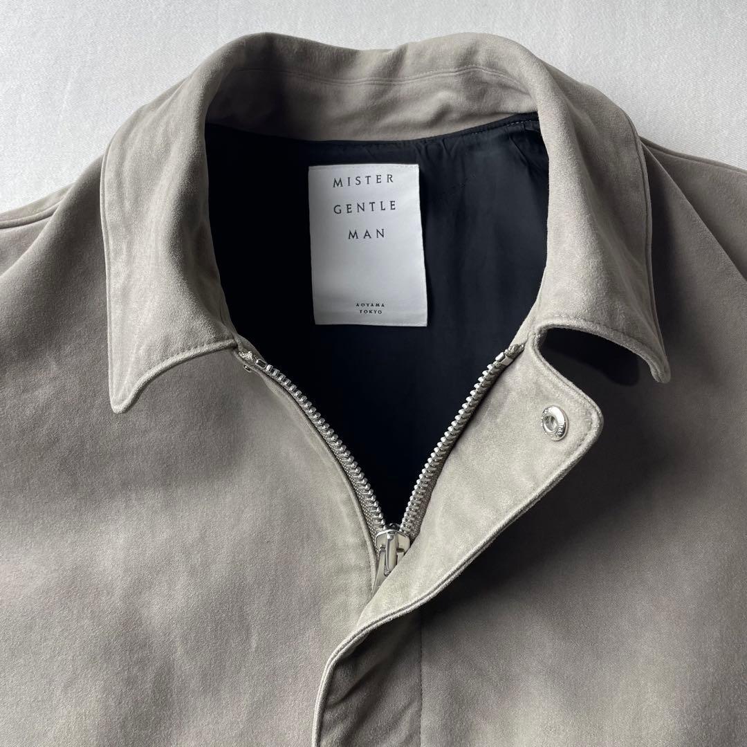 【ミスタージェントルマン】モールスキンワイドブルゾン【7h】