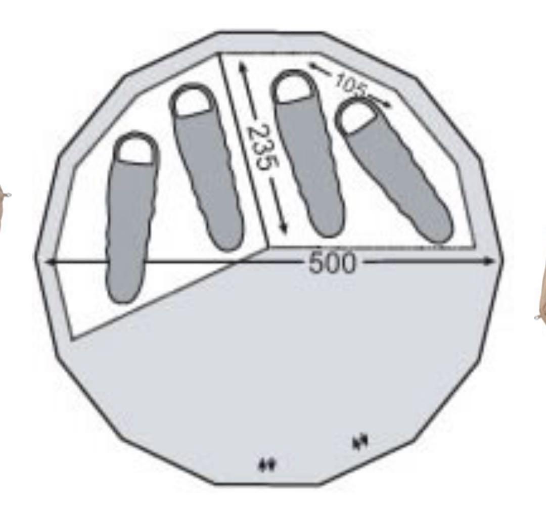 【国内正規品】ノルディスクアルフェイム 19.6 ZIF（ジップインフロアー）④