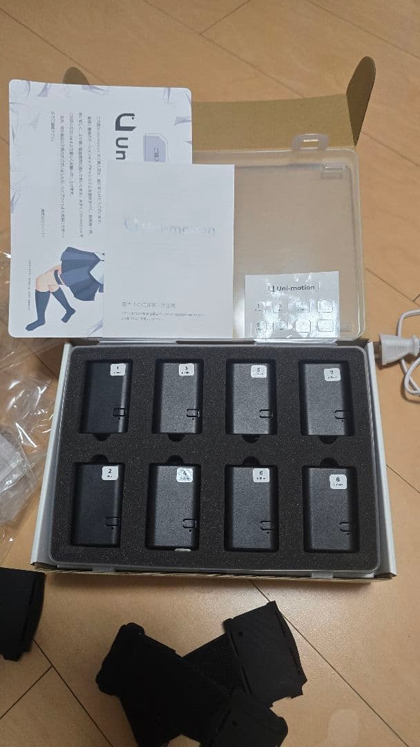 ユニモーション Uni-motion Full+追加トラッカー 8点 充電池付き