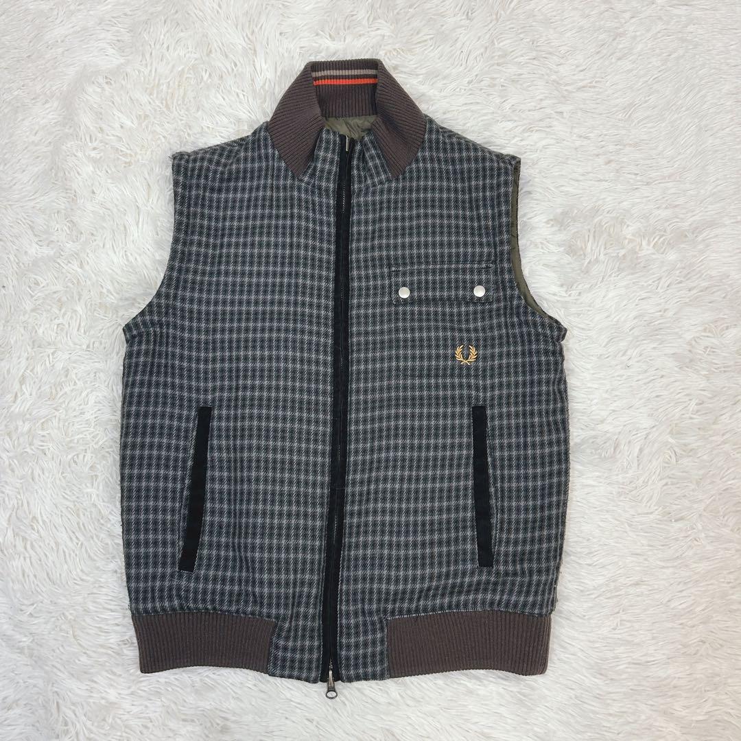【美品】FRED PERRY フレッドペリー リバーシブル S 4way